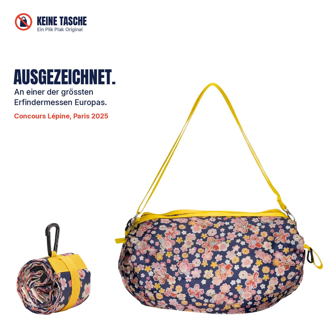 KEINE TASCHE, Reisebeutel 35 L in Sakura Sun