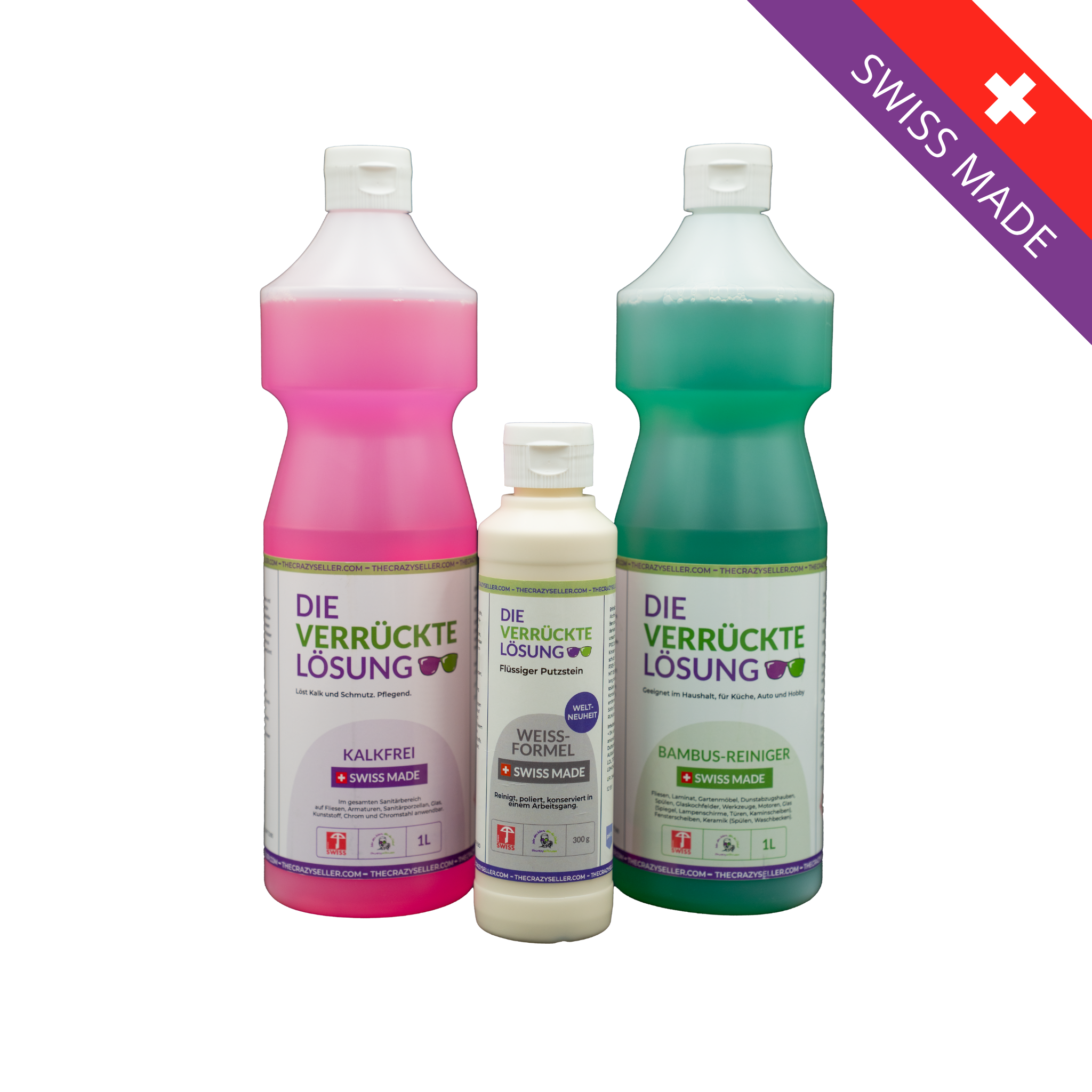 Die verrückte Lösung – 3er-Set Gross