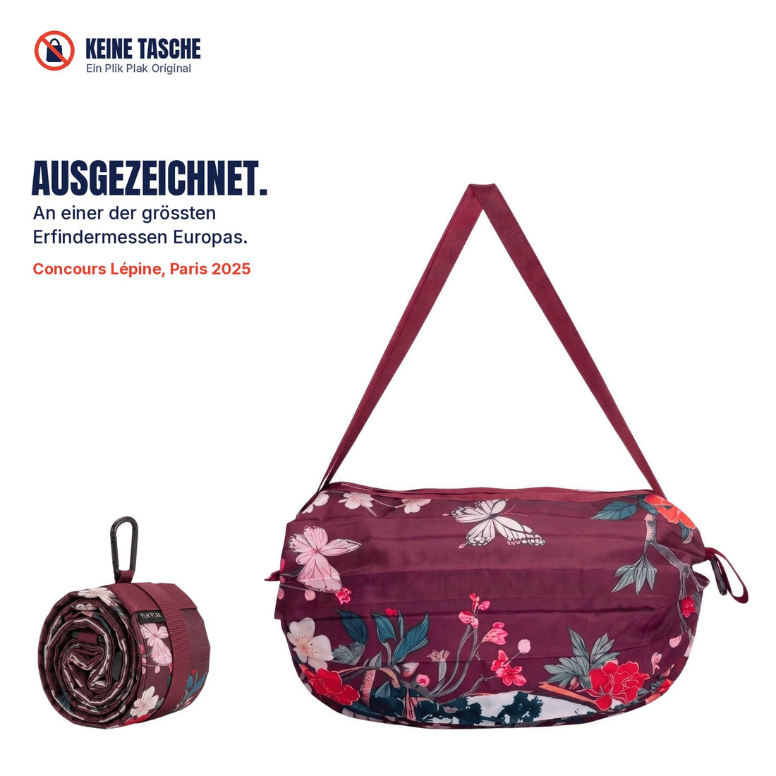 KEINE TASCHE, Reisebeutel 35 L in Kyoto Blüte