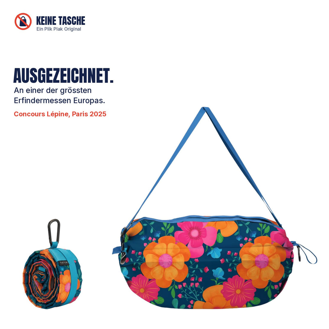 KEINE TASCHE, Reisebeutel 35 L in Mystische Lagune